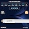 Luxrite 4FT T5 LED Tube Light Bulbs 24W 54W Equivalent 3200LM 4CCT 3500K-5000K Ballast Bypass, 4PK LR34154-4PK - alternate 2